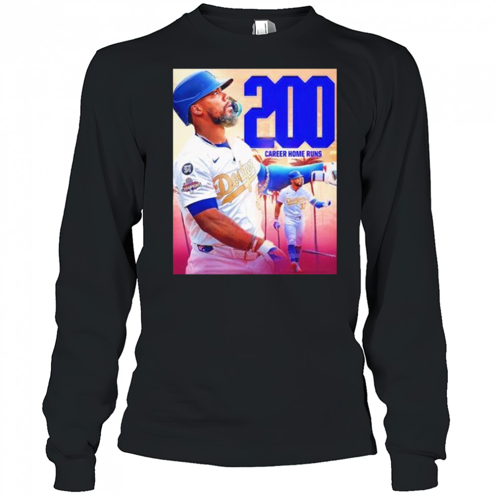 Teoscar Hernandez 200 career home runs Los Angeles Dodgers shirt Long Sleeved