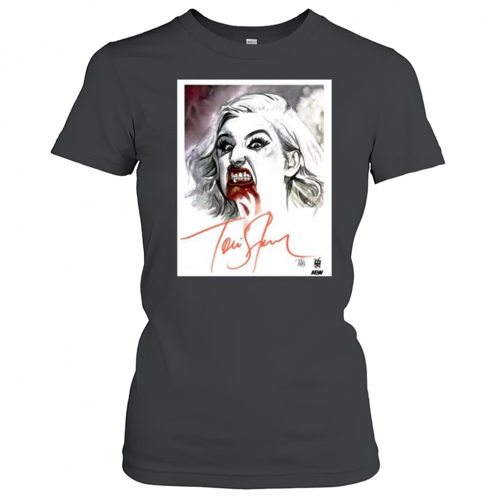 The Art of Rob Schamberger – Toni Storm AWE Signature t-shirt Women's T-shirt