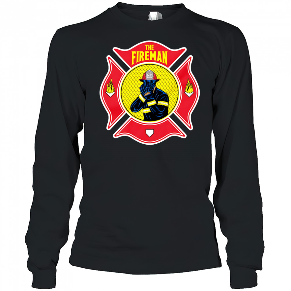 The Fireman logo 2025 shirt Long Sleeved