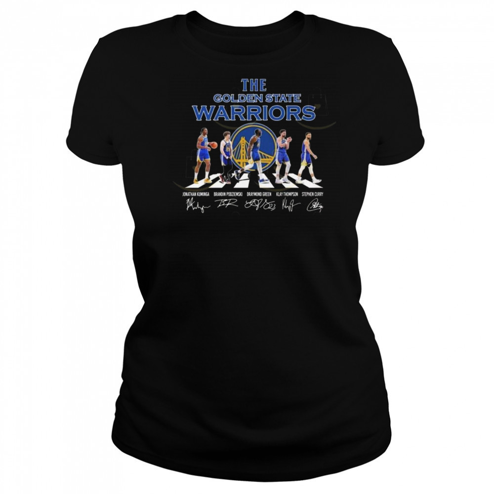 The Golden State Warriors Signatures Walking Shirt Women's T-shirt