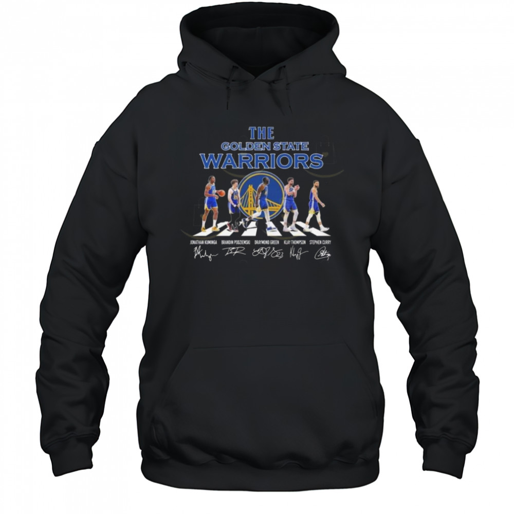 The Golden State Warriors Signatures Walking Shirt Hoodie