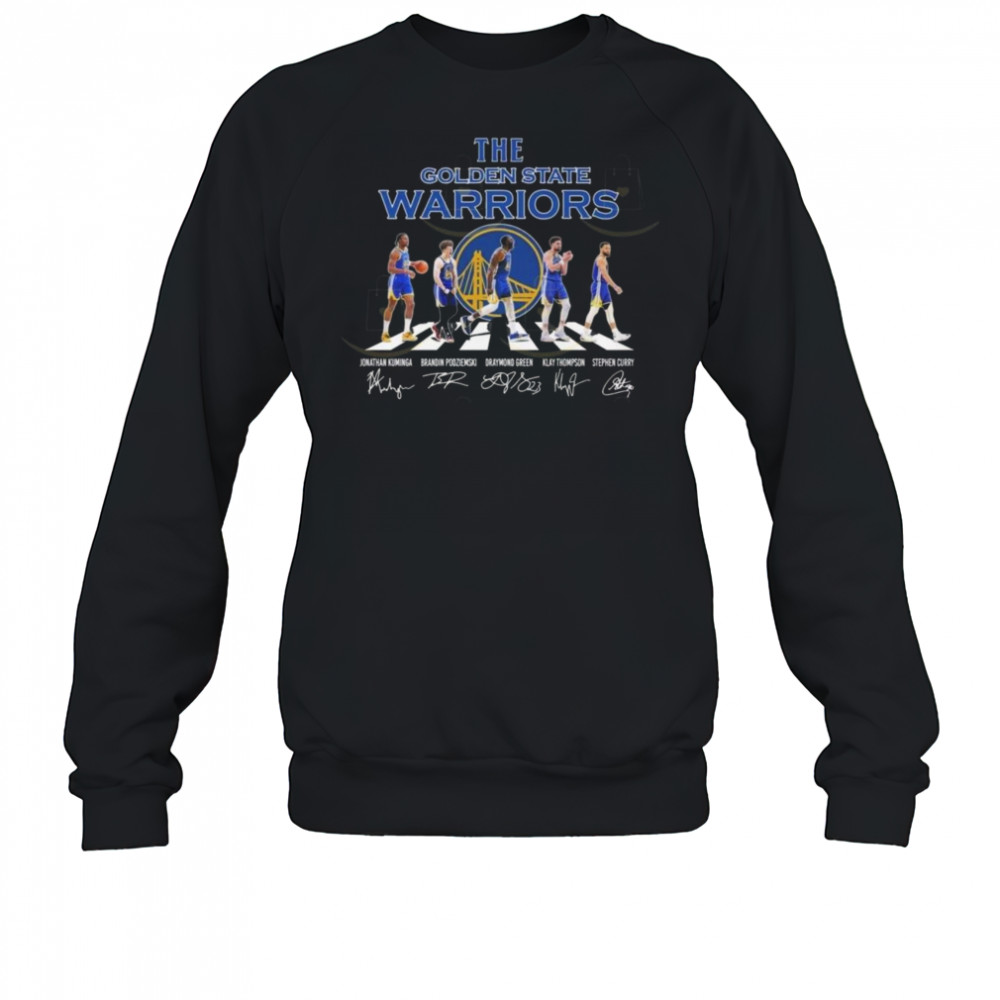 The Golden State Warriors Signatures Walking Shirt Sweatshirt