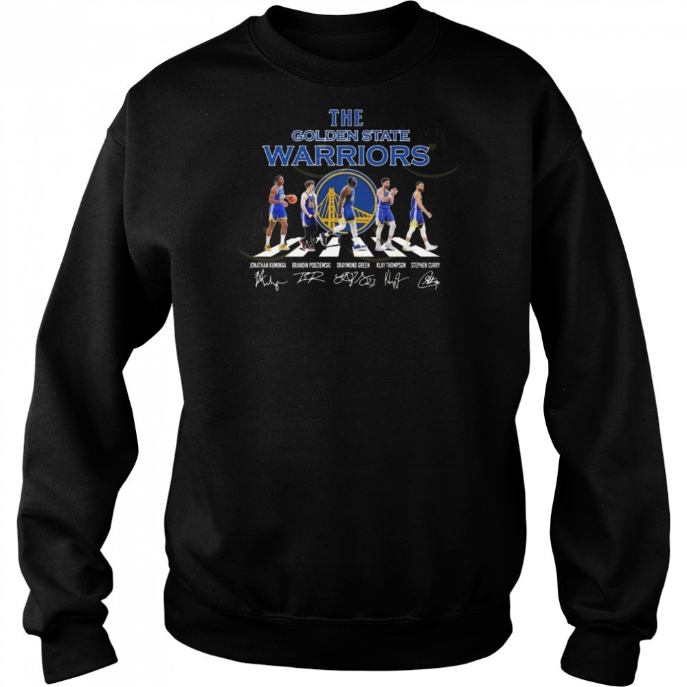 The Golden State Warriors Signatures Walking Shirt Hoodie