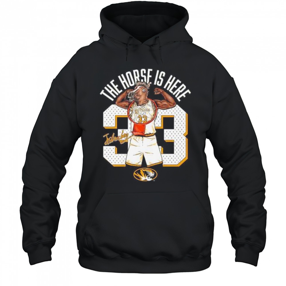 The horse is here no 33 Joshua Gray Missouri Tigers shirt Hoodie
