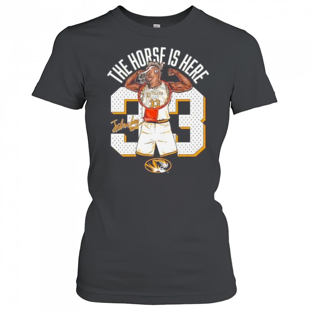 The horse is here no 33 Joshua Gray Missouri Tigers shirt Women's T-shirt