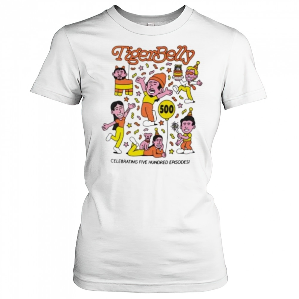 Tigerbelly 500Th celebrating five hundred episode shirt Women's T-shirt