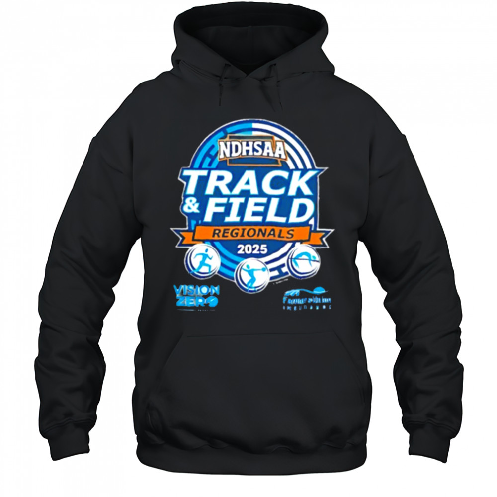 Track and Field Regionals NDHSAA 2025 shirt Hoodie