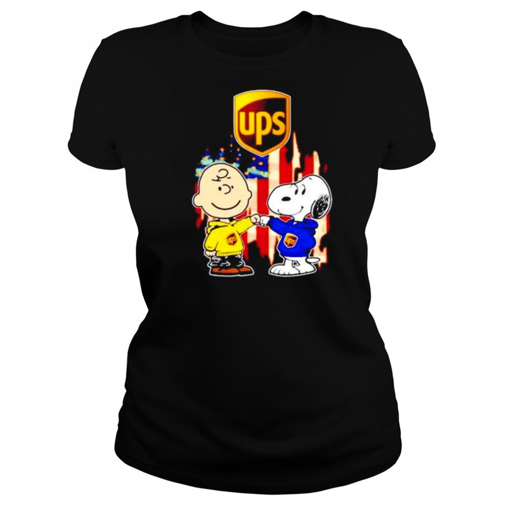 UPS Charlie Brown and Snoopy shirt Women's T-shirt