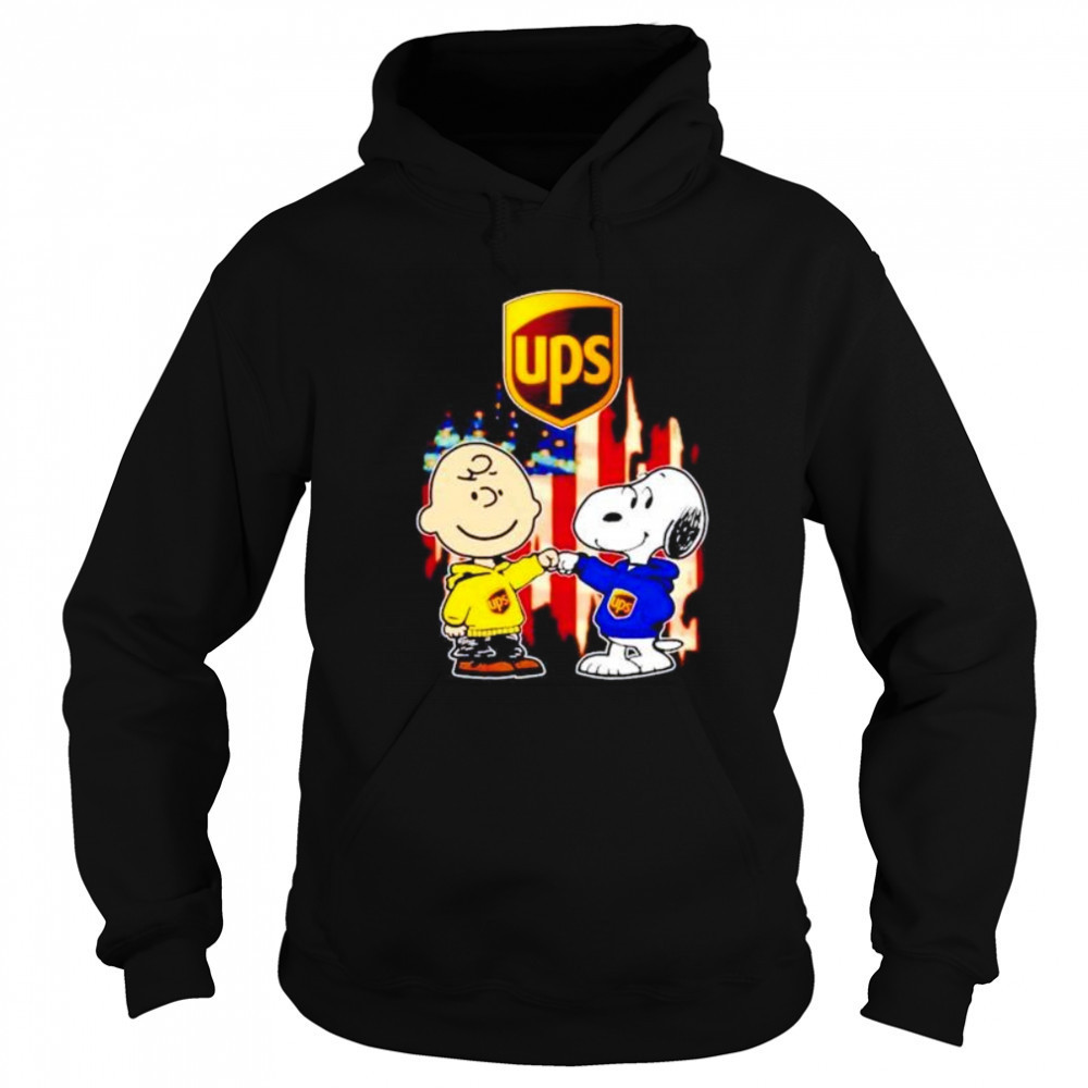 UPS Charlie Brown and Snoopy shirt Sweatshirt