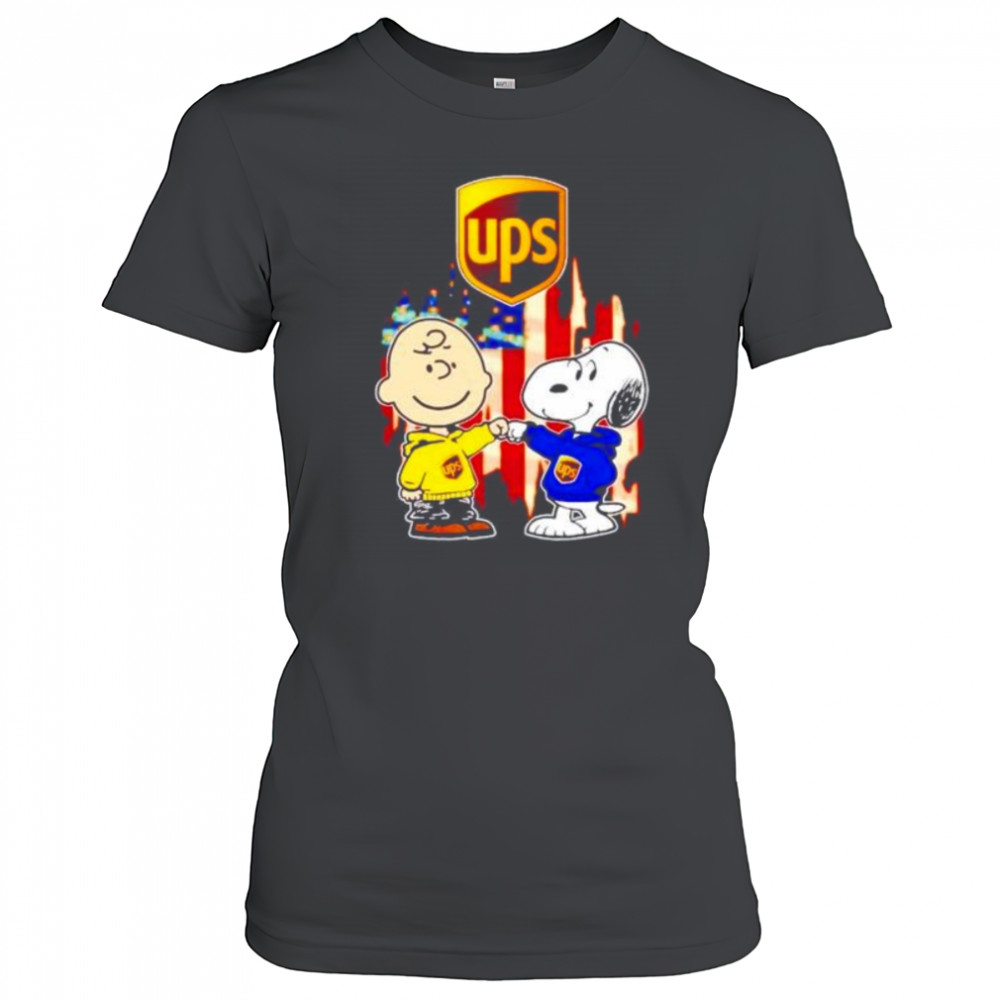UPS Charlie Brown and Snoopy shirt Women's T-shirt