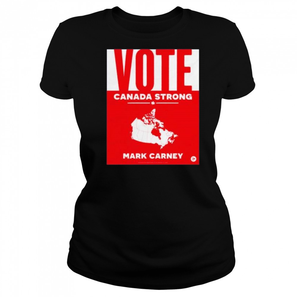 Vote Canada strong Mark Carney shirt Women's T-shirt