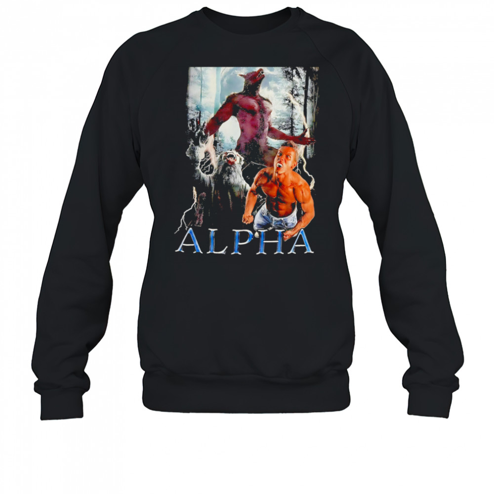 Wolf zombie Alpha shirt Sweatshirt