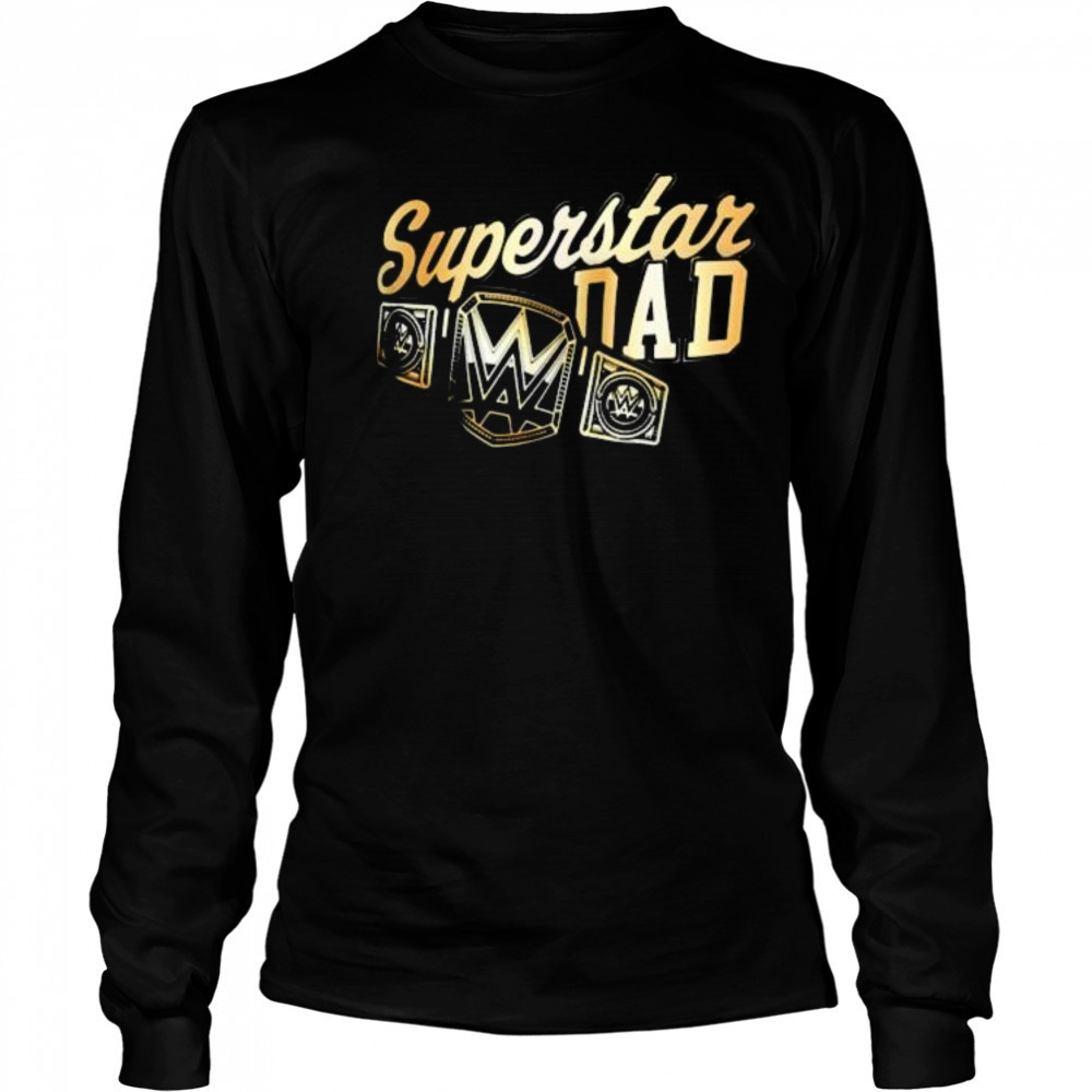 WWE Father’s Day 2025 Superstar Dad t-shirt Long Sleeved