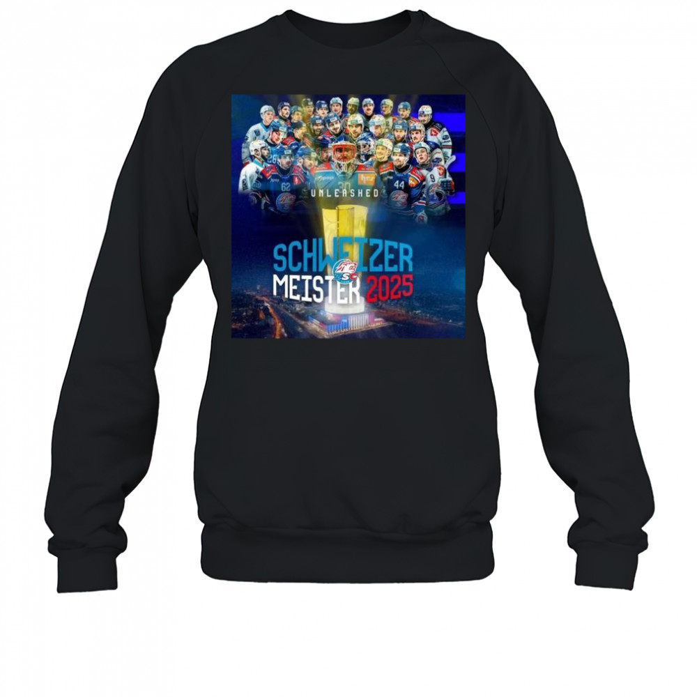 ZSC Lions Back to Back Schweizer Meister 2025 Shirt Sweatshirt