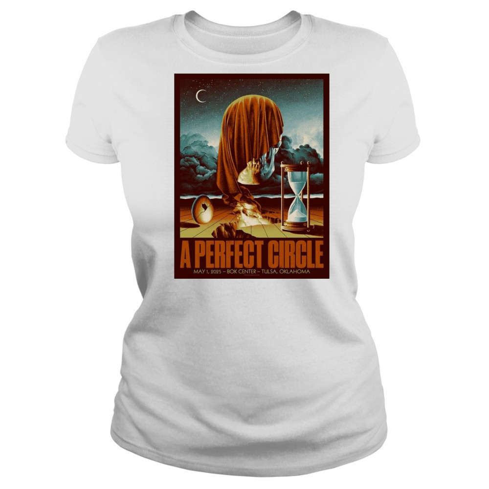 A Perfect Circle Мау 1 2025 Bok Center Tulsa Oklahoma Poster Graphic t-shirt Women's T-shirt