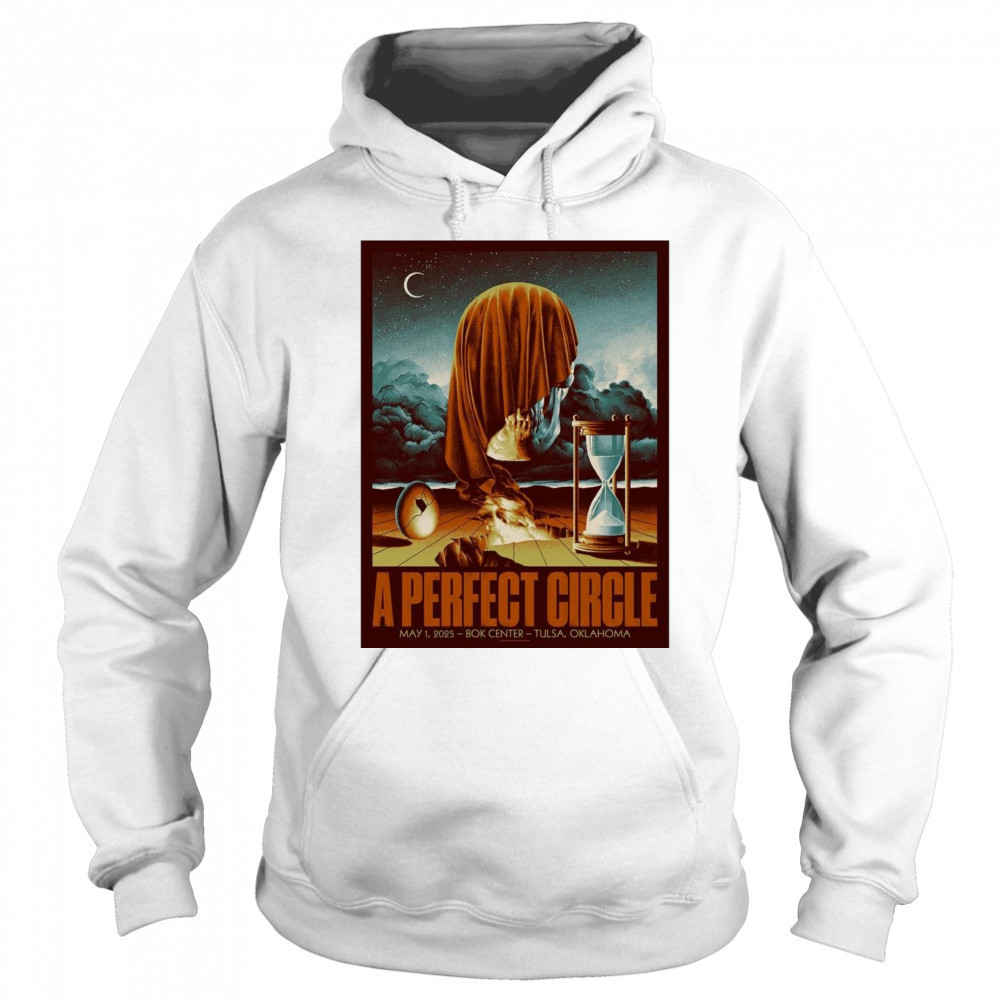 A Perfect Circle Мау 1 2025 Bok Center Tulsa Oklahoma Poster Graphic t-shirt Sweatshirt