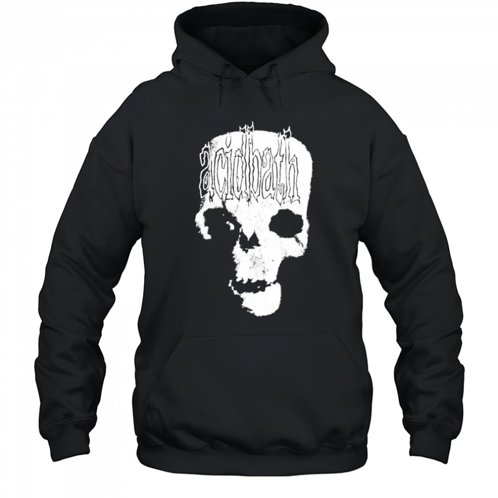 Acid Bath Skull T-shirt Hoodie