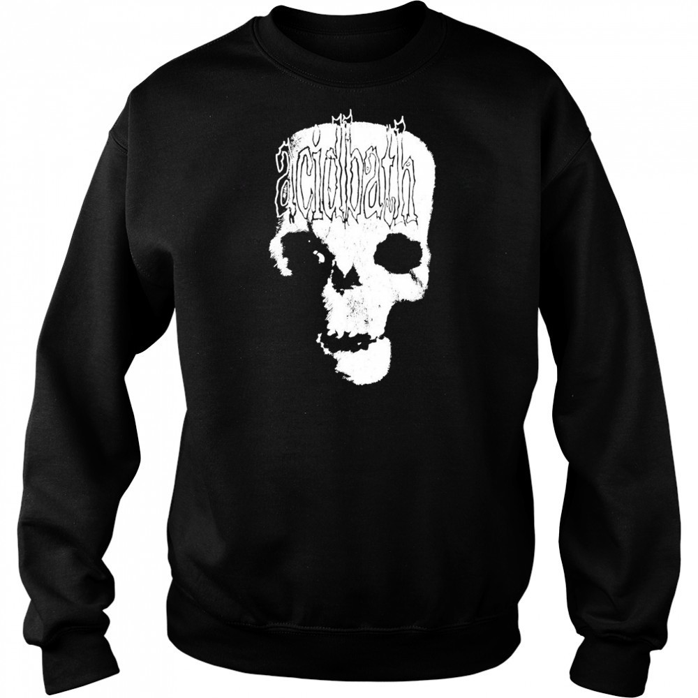 Acid Bath Skull T-shirt Hoodie