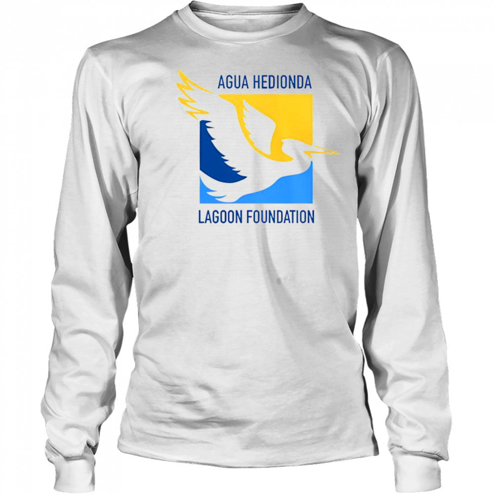 Agua Hedionda Lagoon Foundation Logo T-Shirt Long Sleeved