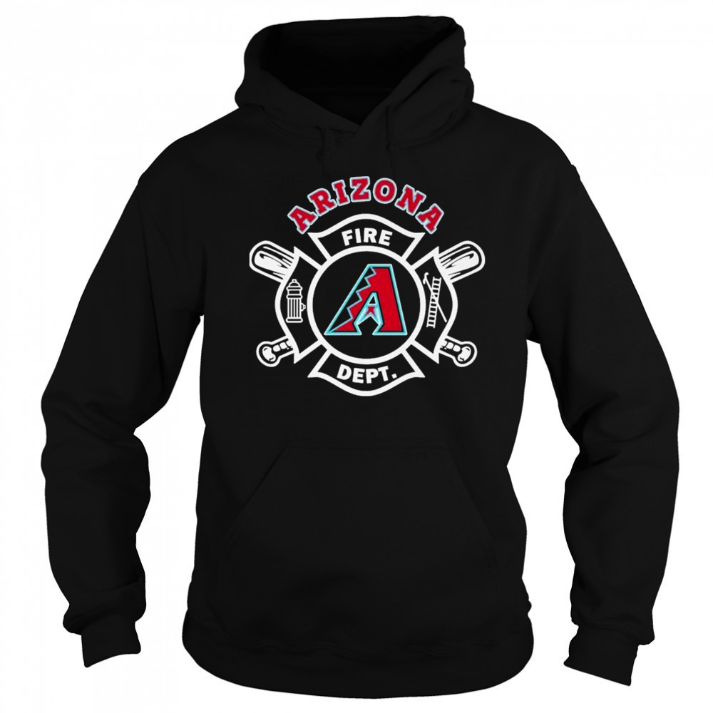 Arizona Diamondbacks Fire Dept Firefighters T-shirt Sweatshirt