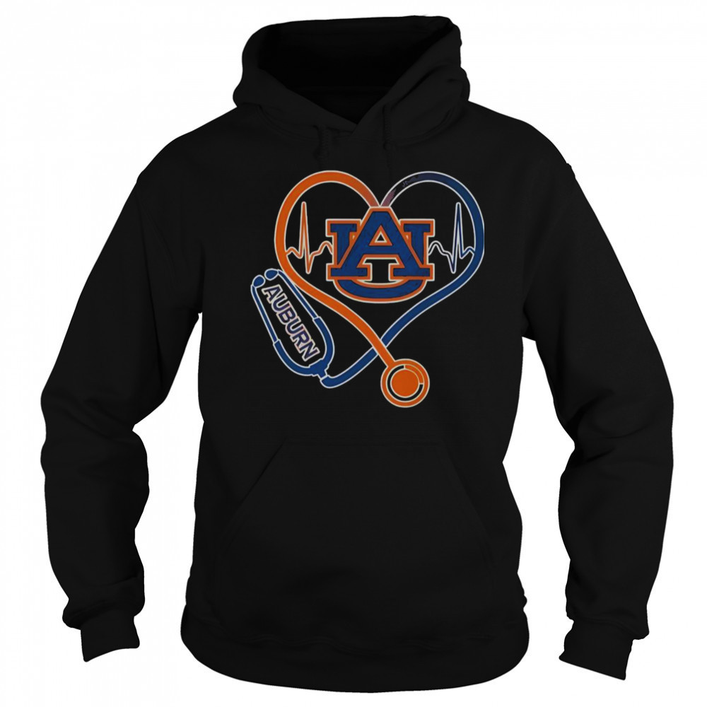 Auburn Tigers Caring Hearts Nurses T-Shirt Sweatshirt