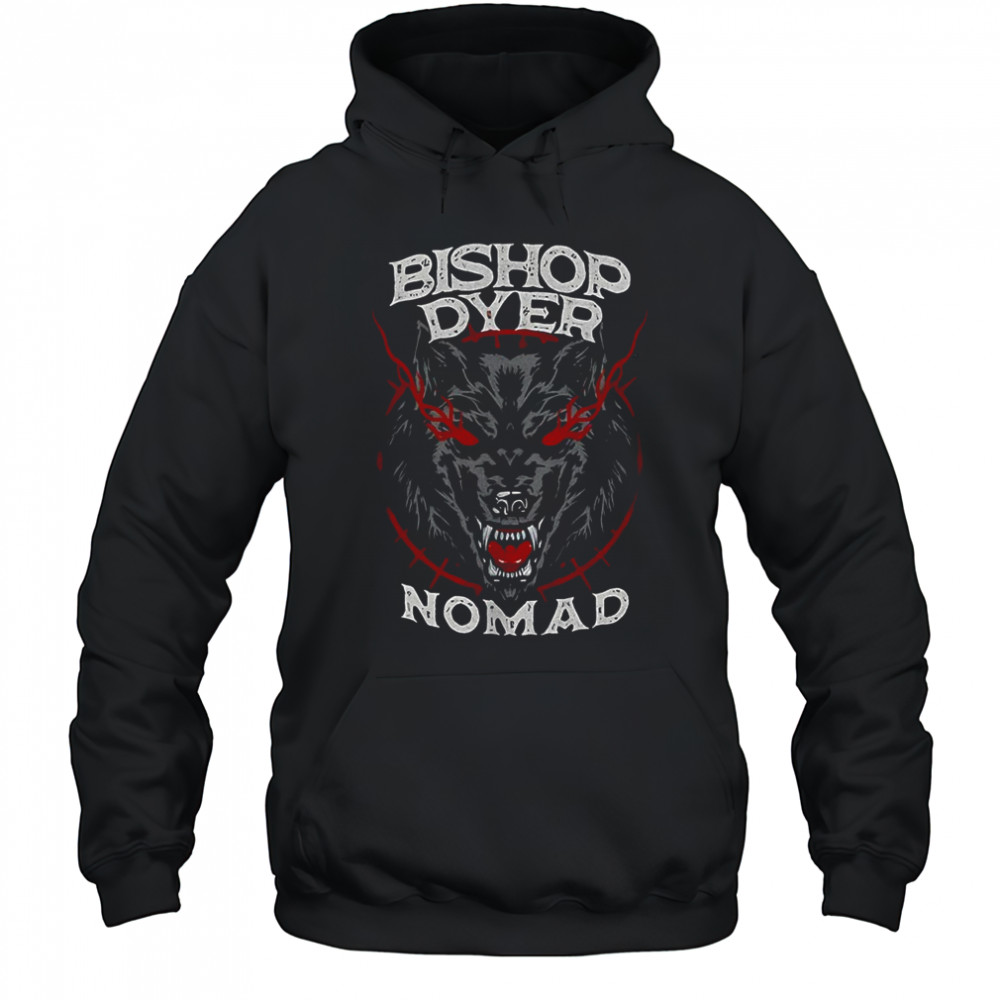 Bishop dyer lone wolf shirt Hoodie