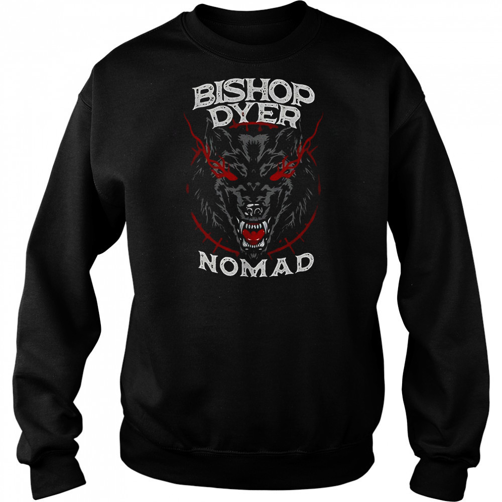 Bishop dyer lone wolf shirt Hoodie