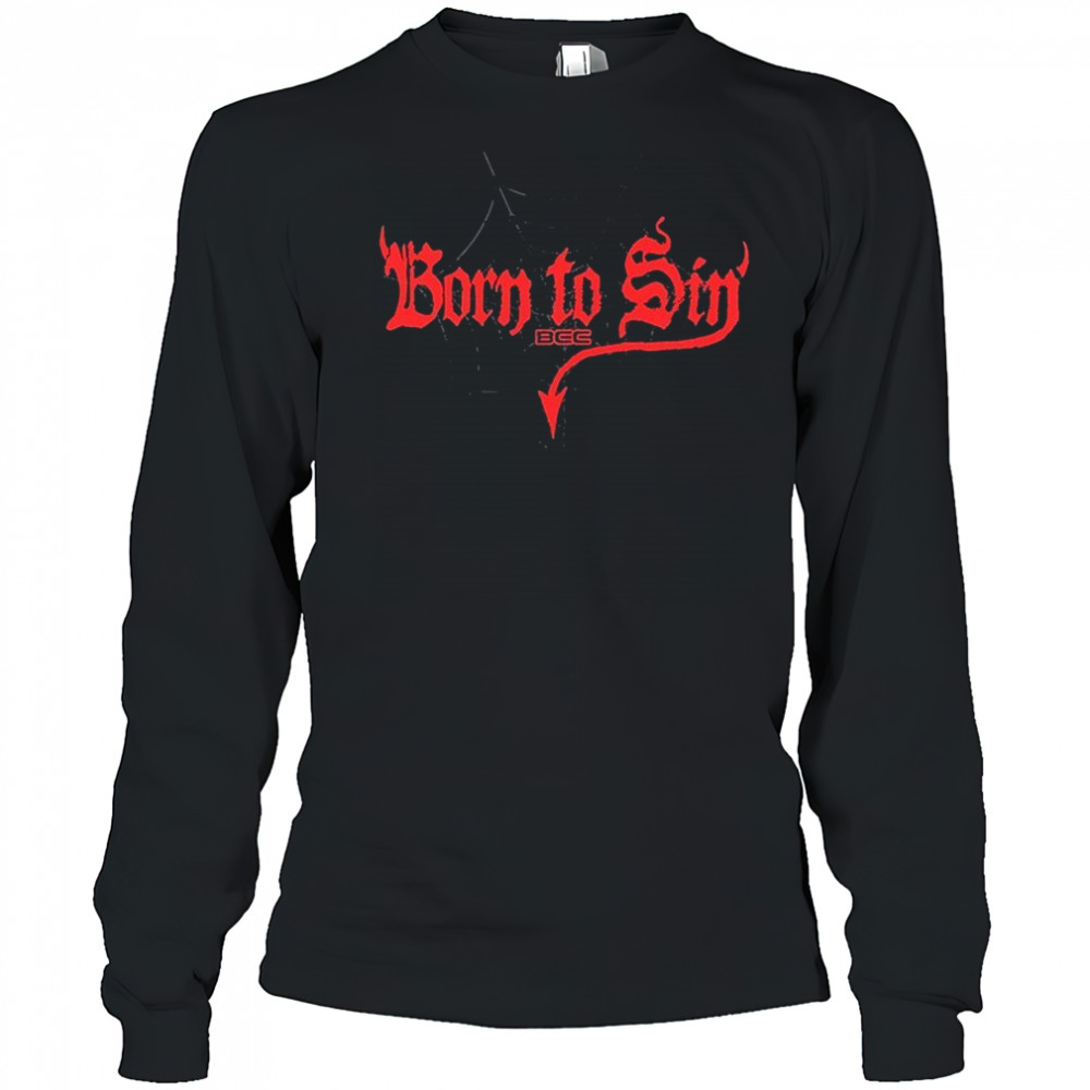 Blackcraft Cult Born To Sin T-shirt Long Sleeved