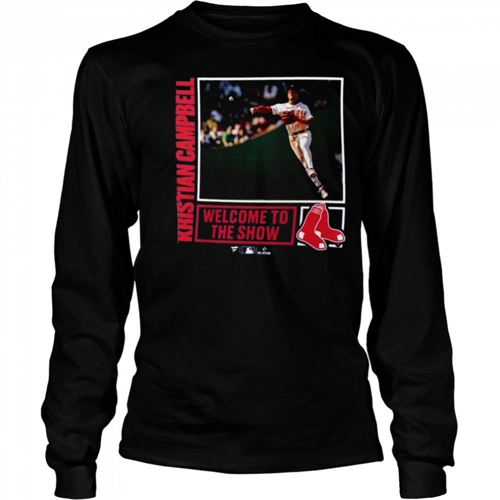 Boston Red Sox Kristian Campbell Player Call-Up Shirt Long Sleeved