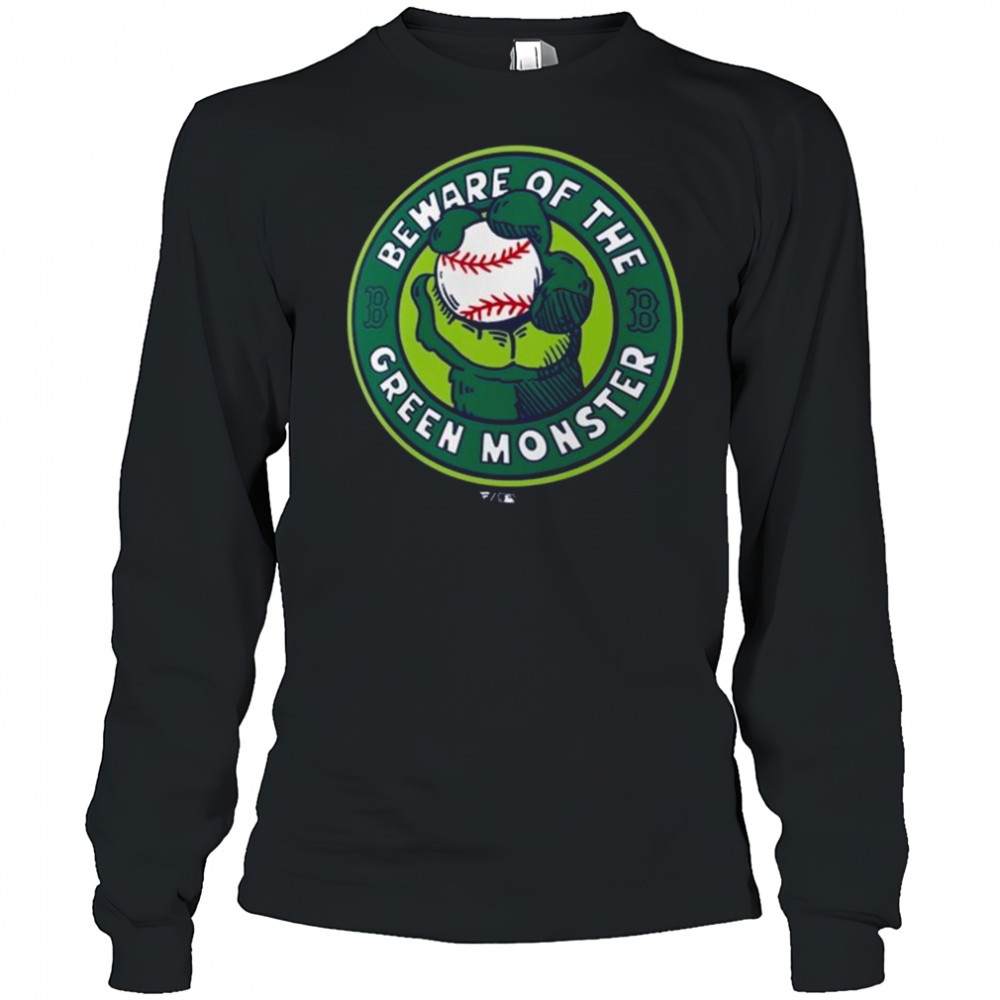 Boston Red Sox Navy Monster Hometown Shirt Long Sleeved