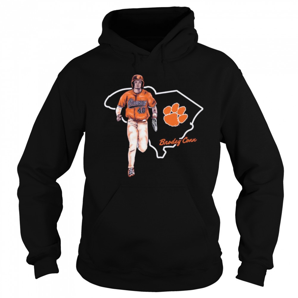 Brodey Conn Clemson Tigers Baseball State NCAA Division I 2025 t-shirt Sweatshirt