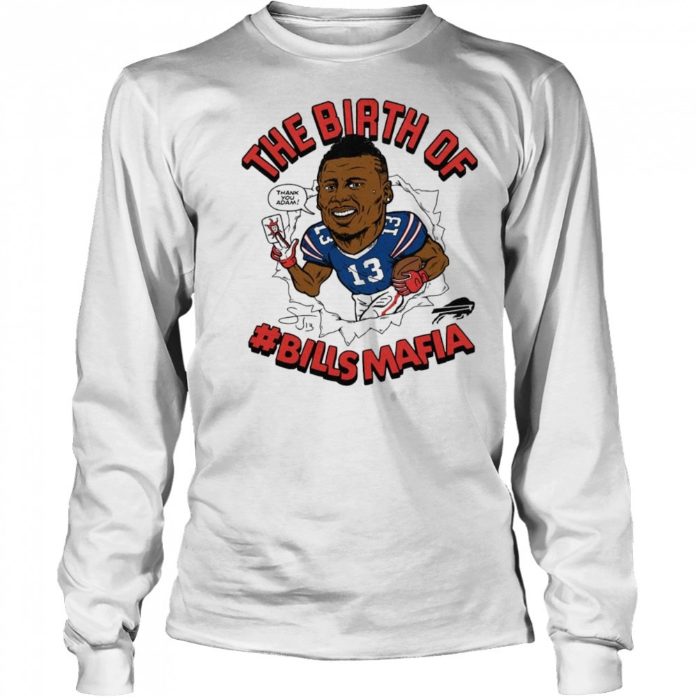 Buffalo Bills Homage Stevie Johnson Bills Mafia Shirt Long Sleeved