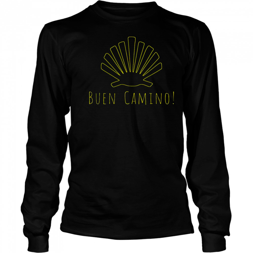 Camino De Santiago De Compostela Pilgrim Way Of St. James T-Shirt Long Sleeved