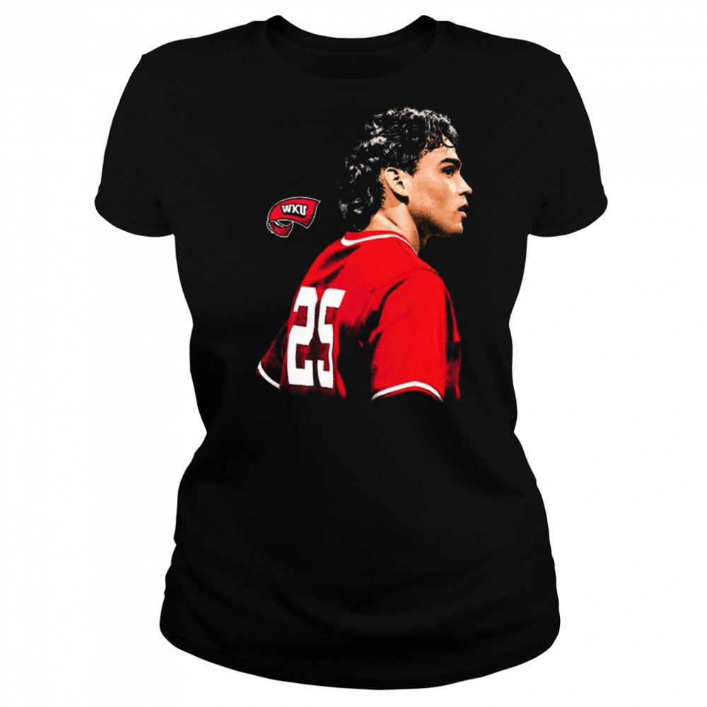 Carlos Vasquez Western Kentucky Hilltoppers baseball NCAA Division I 2025 t-shirt Women's T-shirt