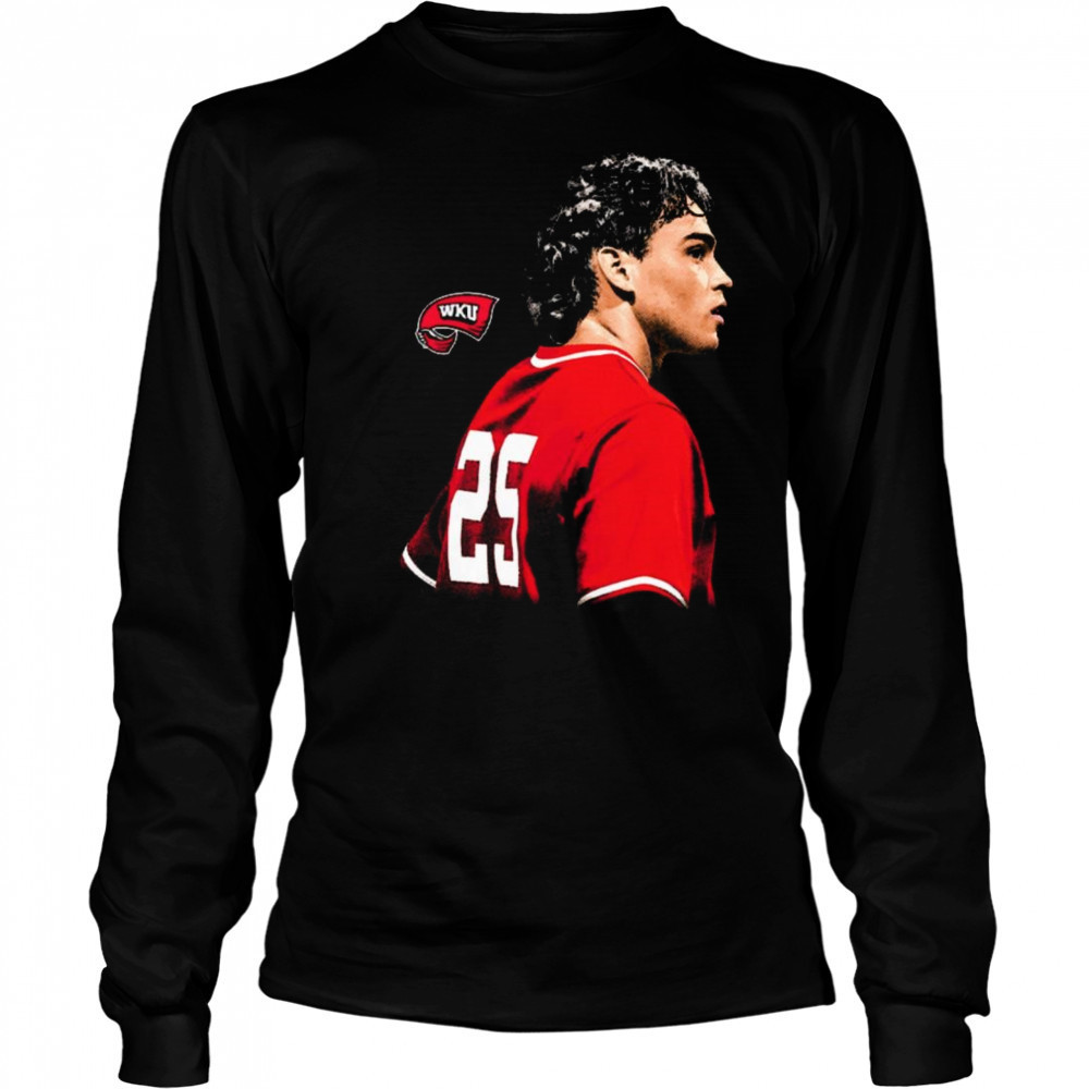 Carlos Vasquez Western Kentucky Hilltoppers baseball NCAA Division I 2025 t-shirt Long Sleeved