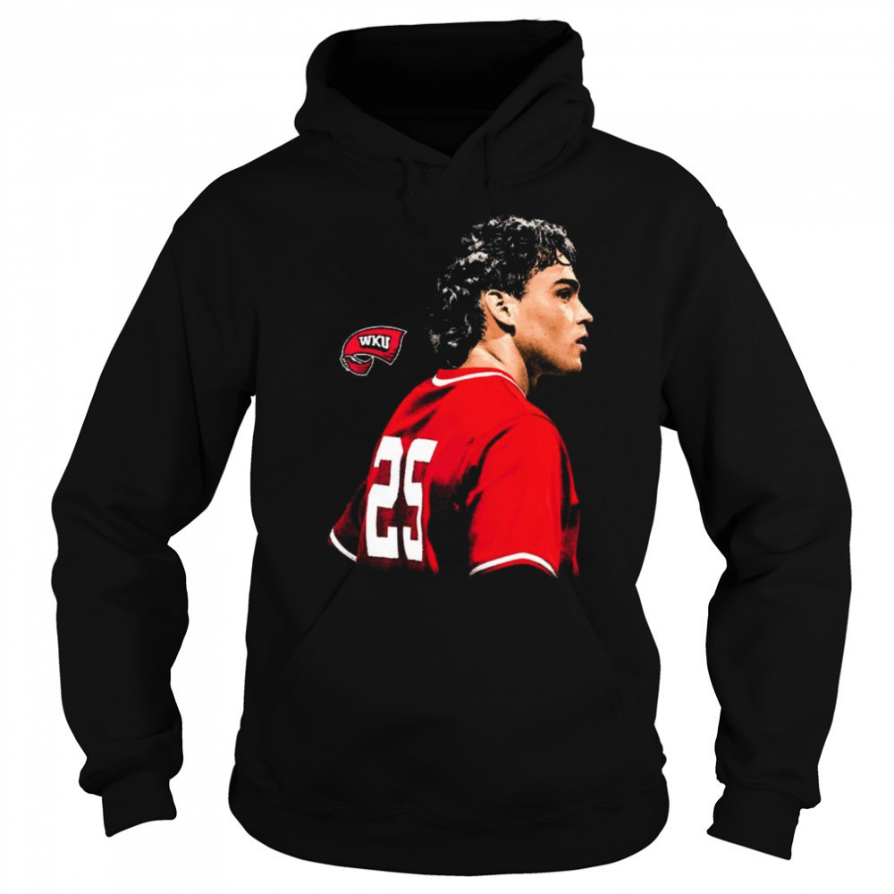 Carlos Vasquez Western Kentucky Hilltoppers baseball NCAA Division I 2025 t-shirt Sweatshirt