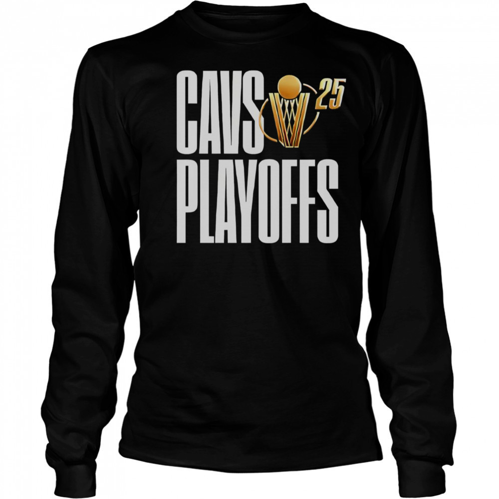 Cleveland Cavaliers 2025 Cavs Playoffs T-Shirt Long Sleeved