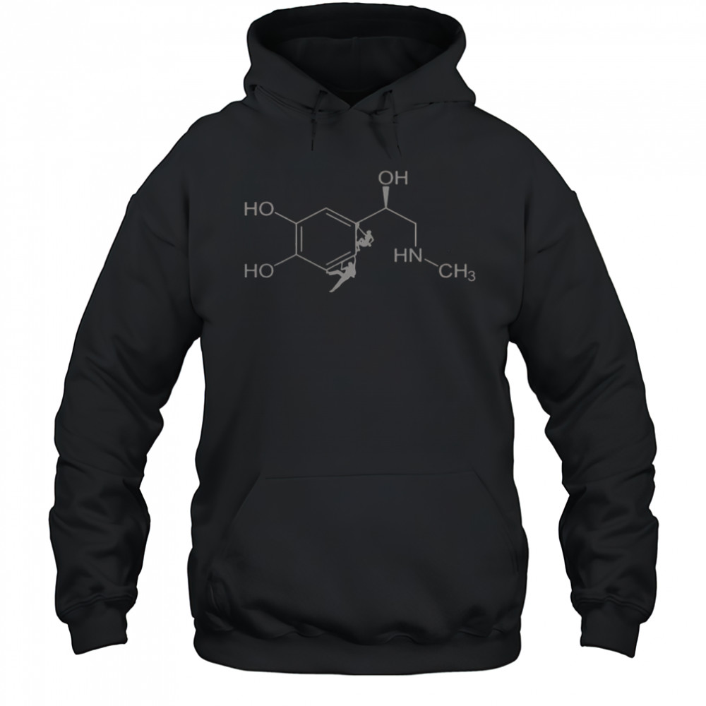 Climbing Adrenalin Formula Bouldering T-Shirt Hoodie