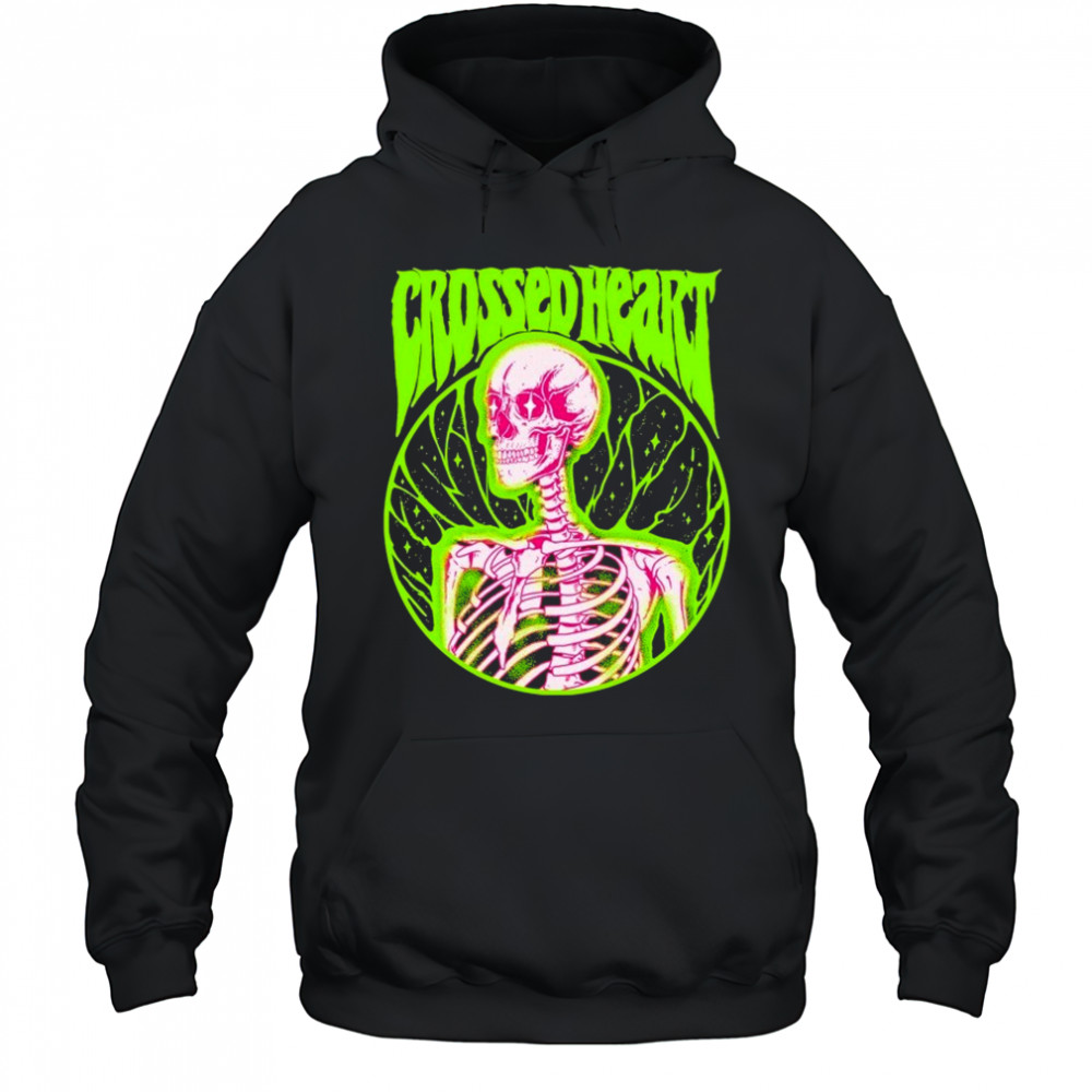 Crossed Heart Alchemist Skeleton T-shirt Hoodie