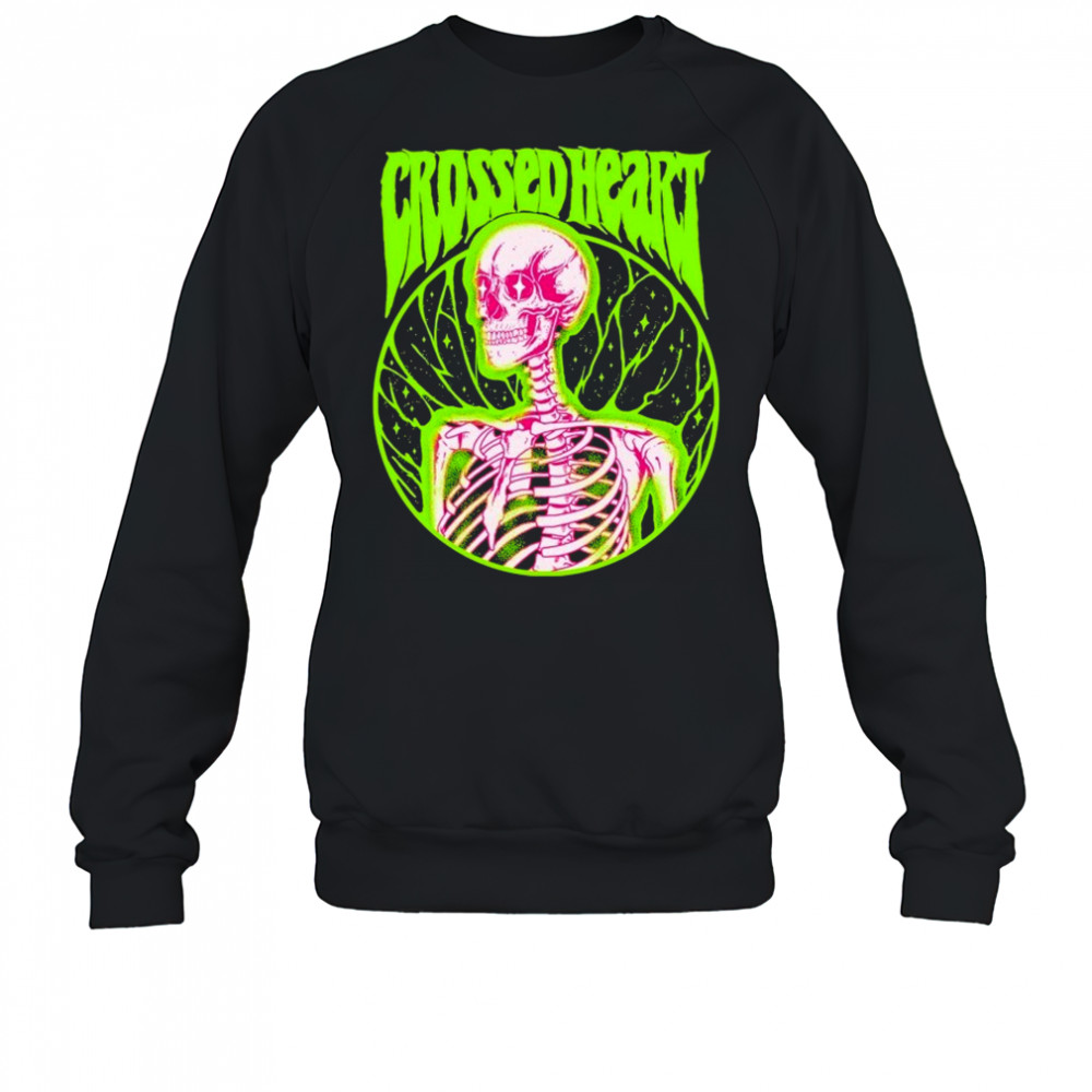Crossed Heart Alchemist Skeleton T-shirt Sweatshirt