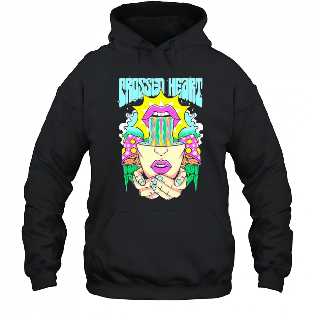 Crossed Heart Mindreader T-shirt Hoodie