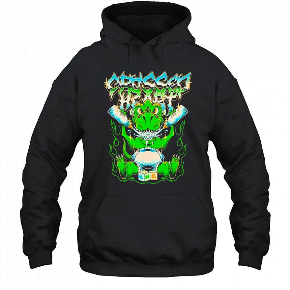 Crossed Heart Tiny Terror T-shirt Hoodie