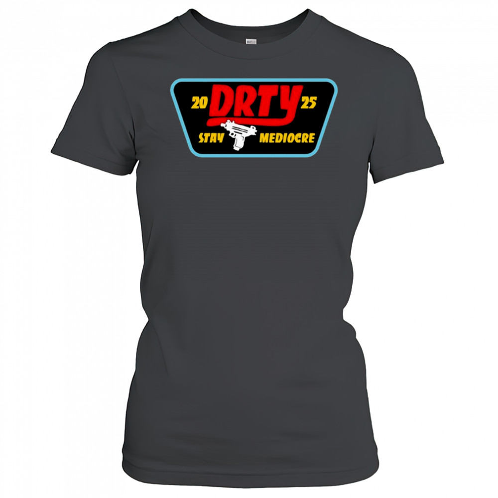 Dirtykid Syay Mediocre 2025 Uzi T-shirt Women's T-shirt