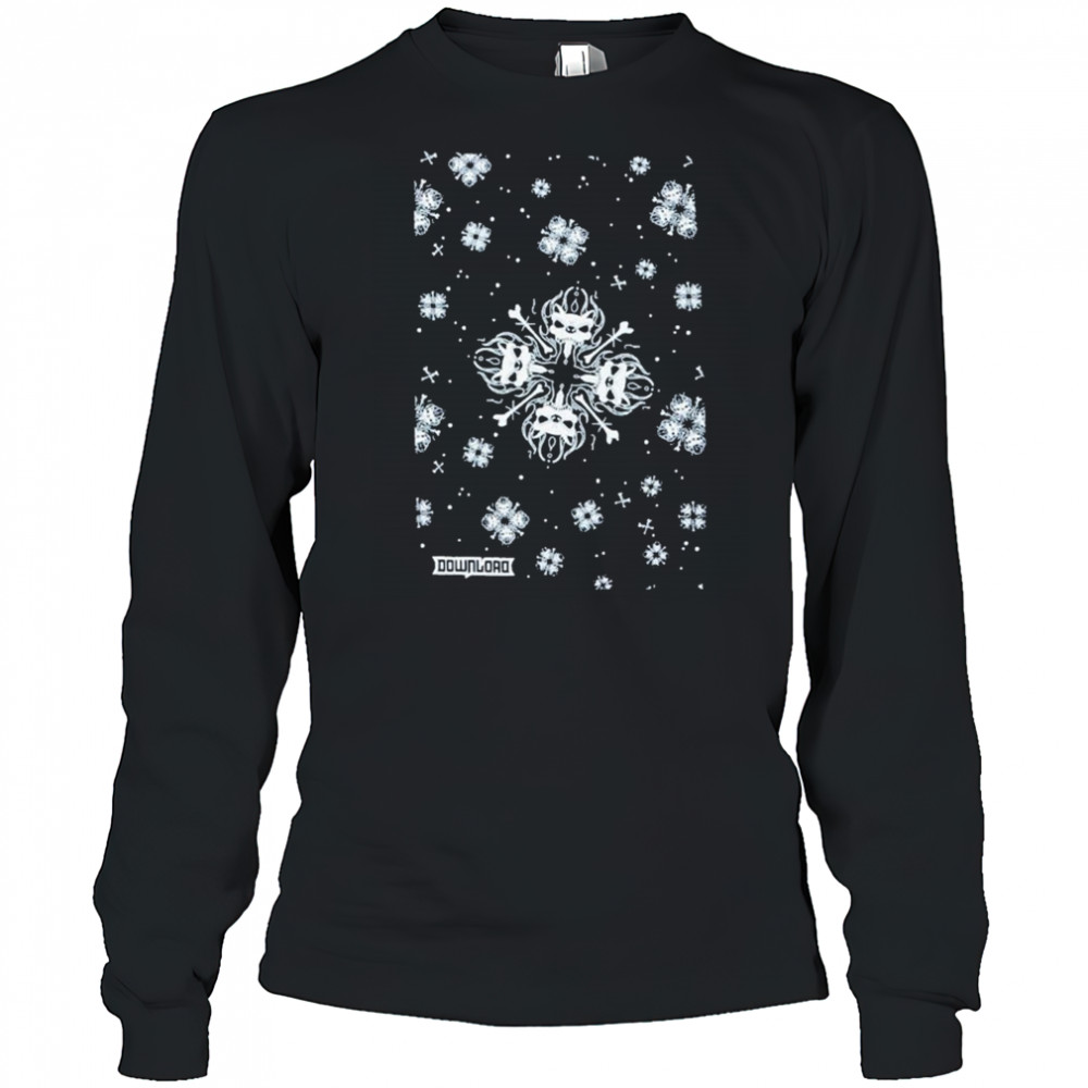 Download Festival Snowflake T-shirt Long Sleeved