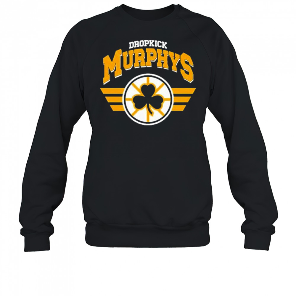 Dropkick Murphys Shamrock Boston Bruins T-shirt Sweatshirt