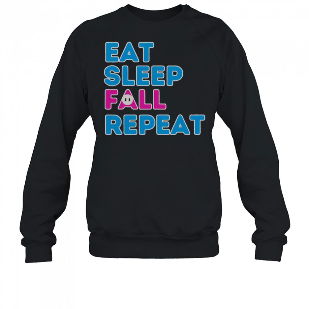 Eat Sleep Fall Repeat Video Game Guys Video Gamer T-Shirt Sweatshirt