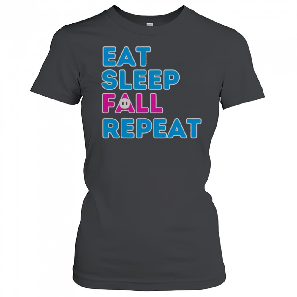Eat Sleep Fall Repeat Video Game Guys Video Gamer T-Shirt Women's T-shirt