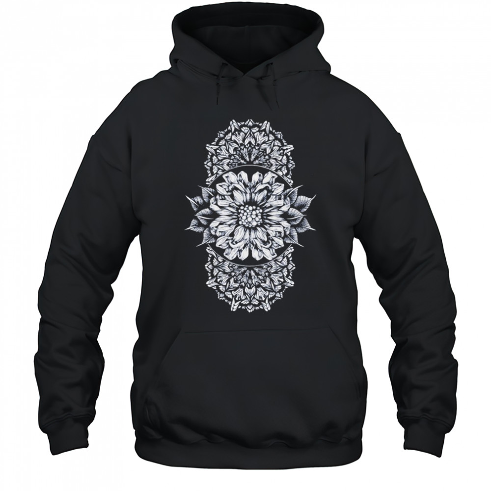 Employed To Serve Floral T-shirt Hoodie