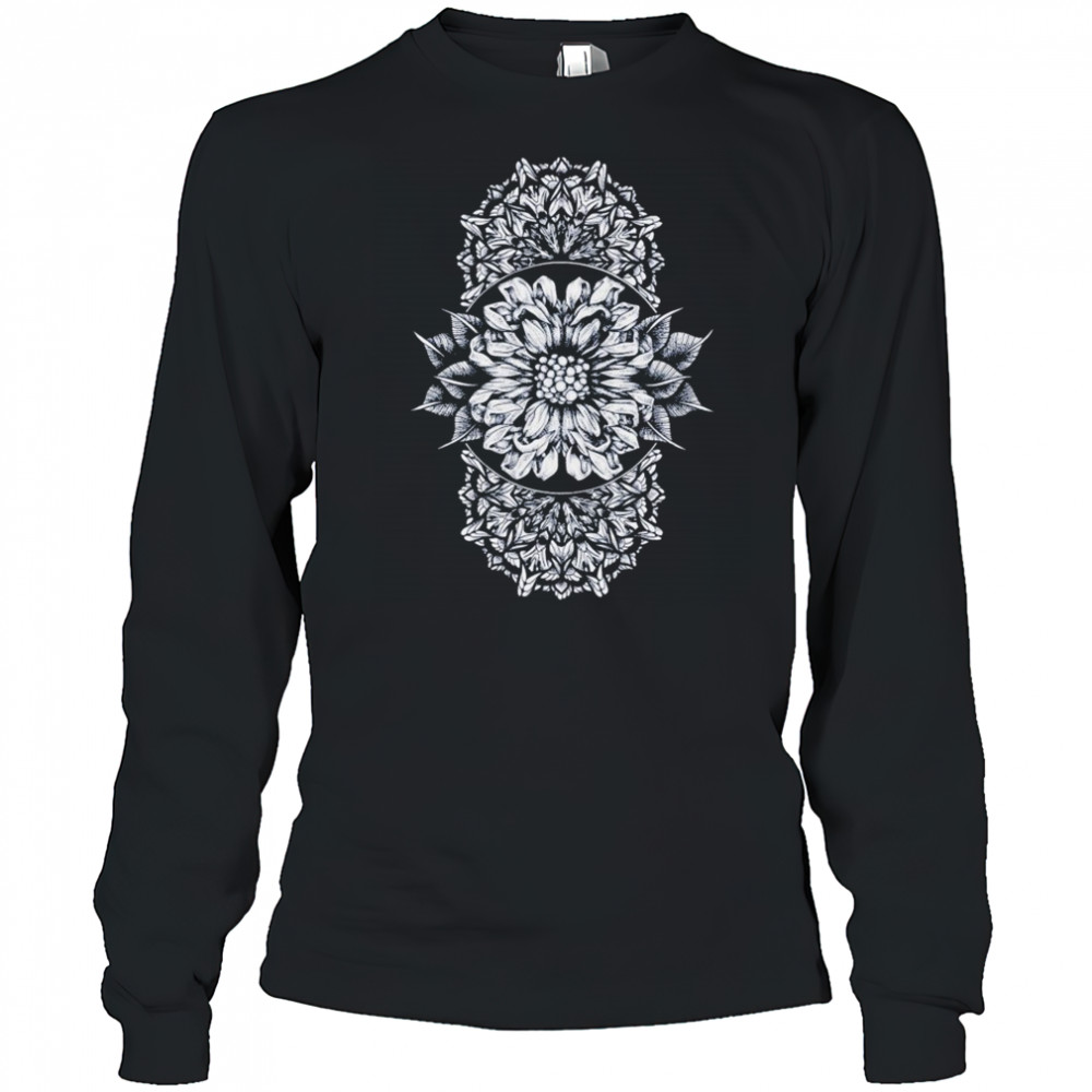 Employed To Serve Floral T-shirt Long Sleeved