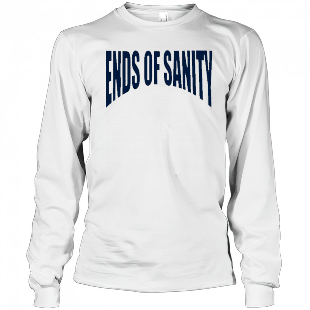 Ends Of Sanity Logo T-shirt Long Sleeved